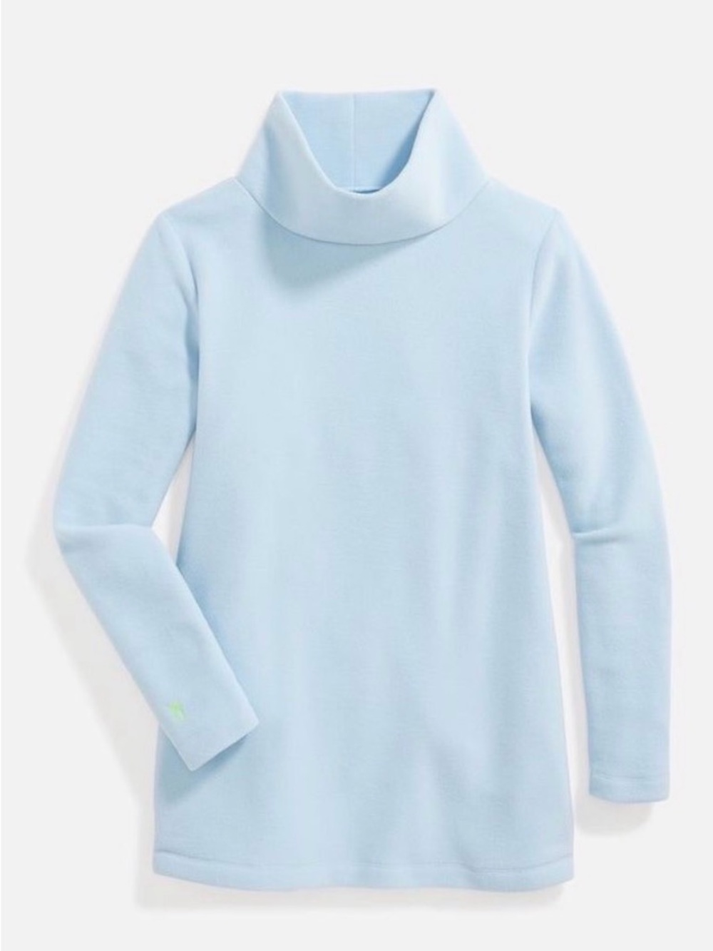 Dudley Stephens Pale Blue Funnel Neck Sweater
